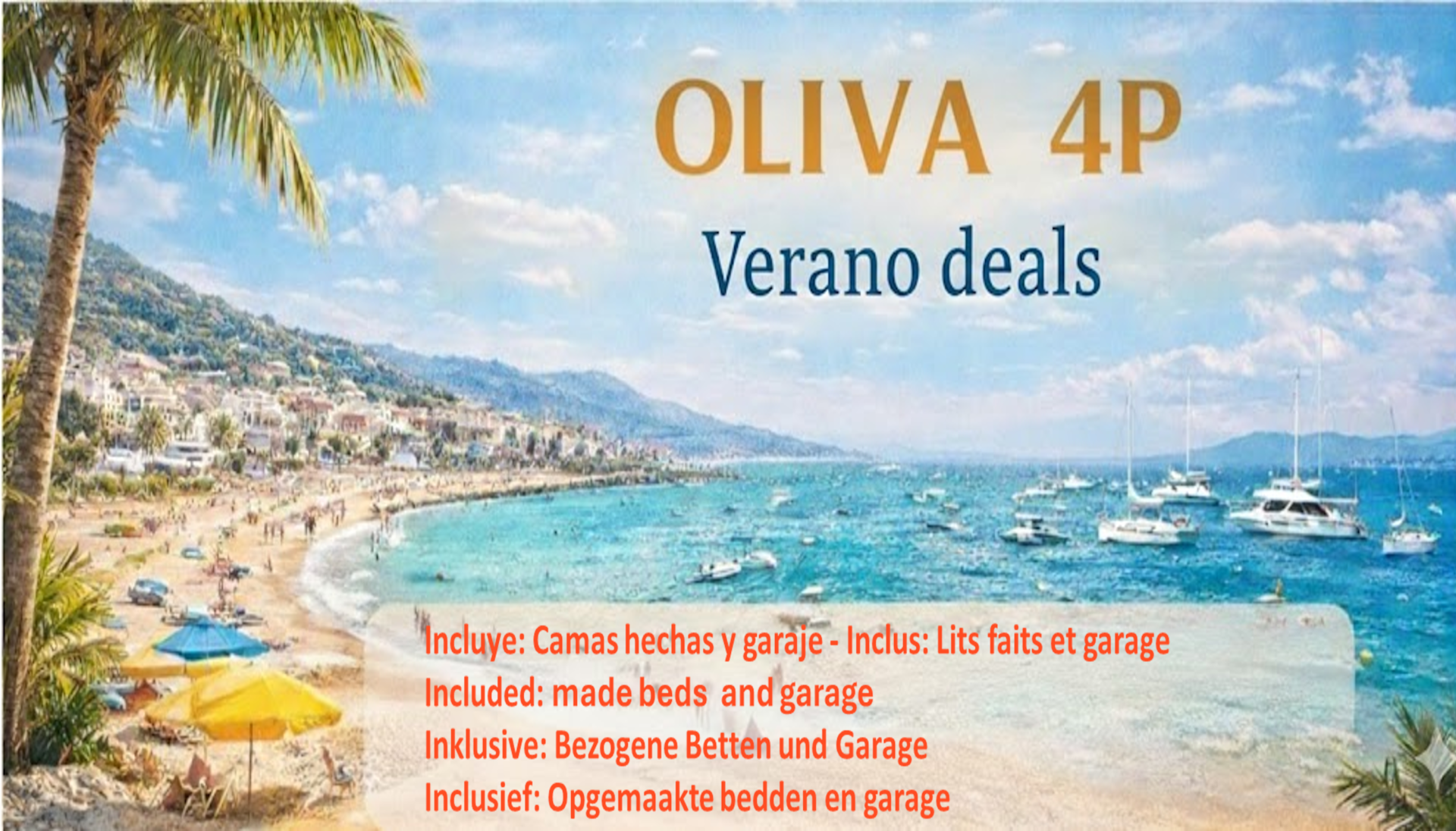 Citadel Apartments Oliva 4P Roses – saisonale Angebote Costa Brava