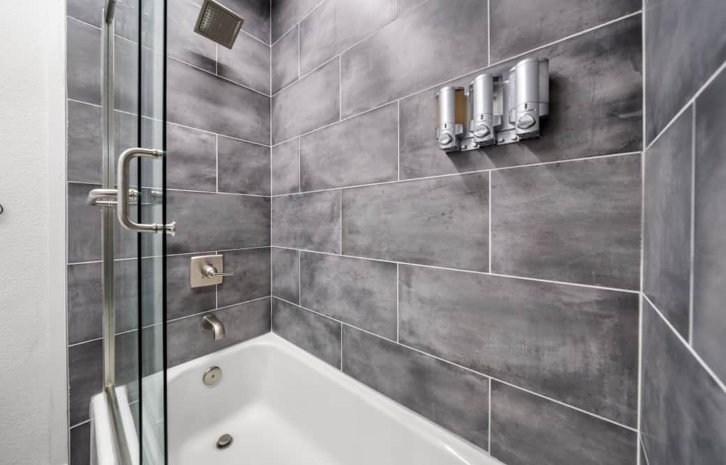 bathroom one shower