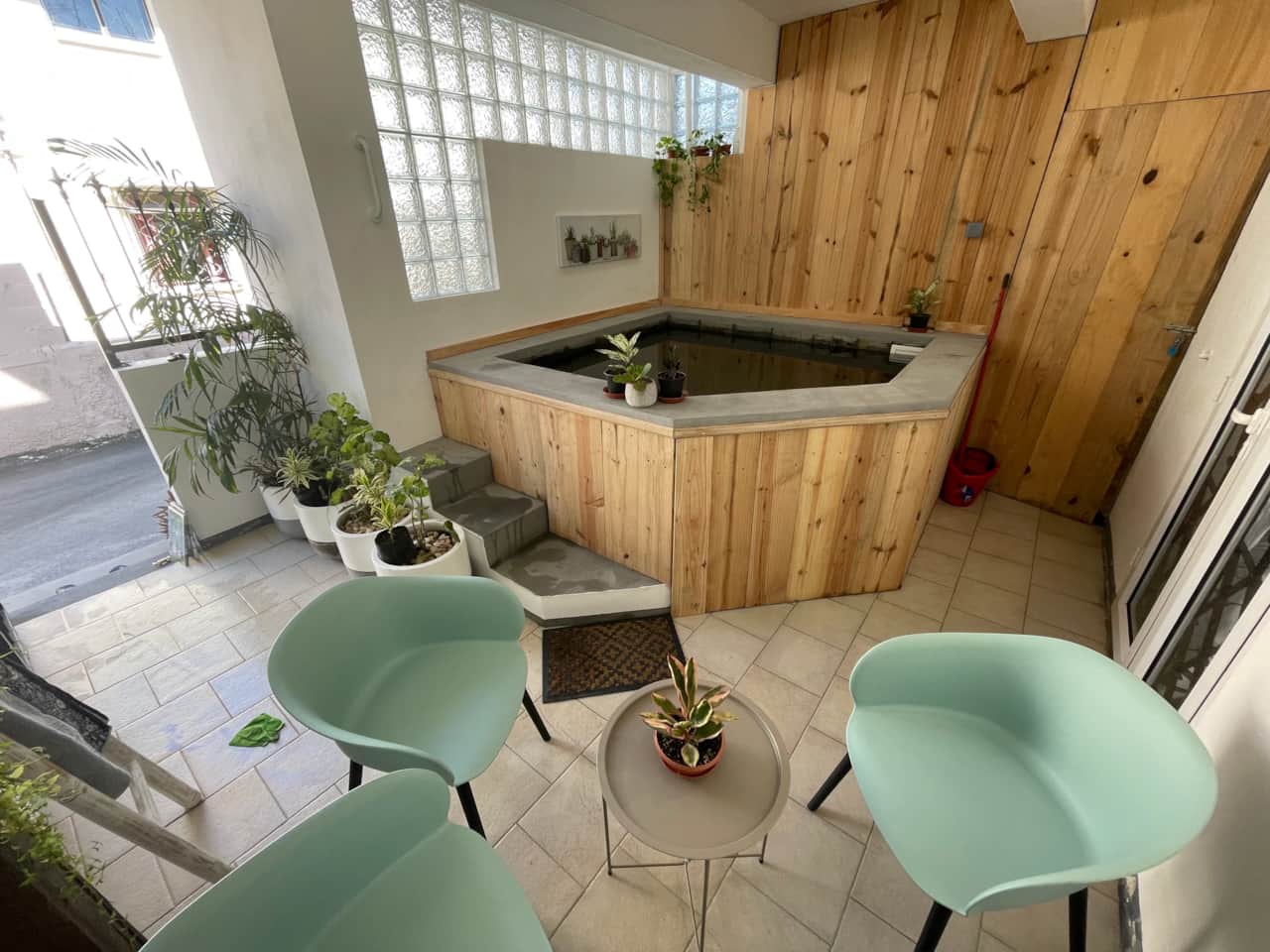Terrasse Mini Piscine