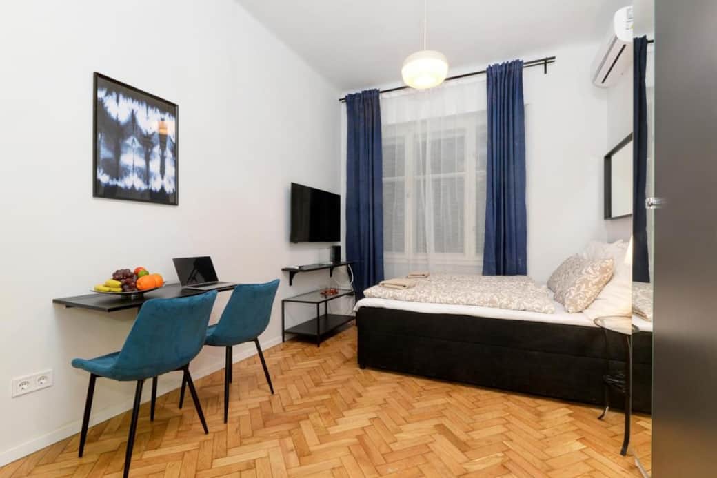 Dining place, bed