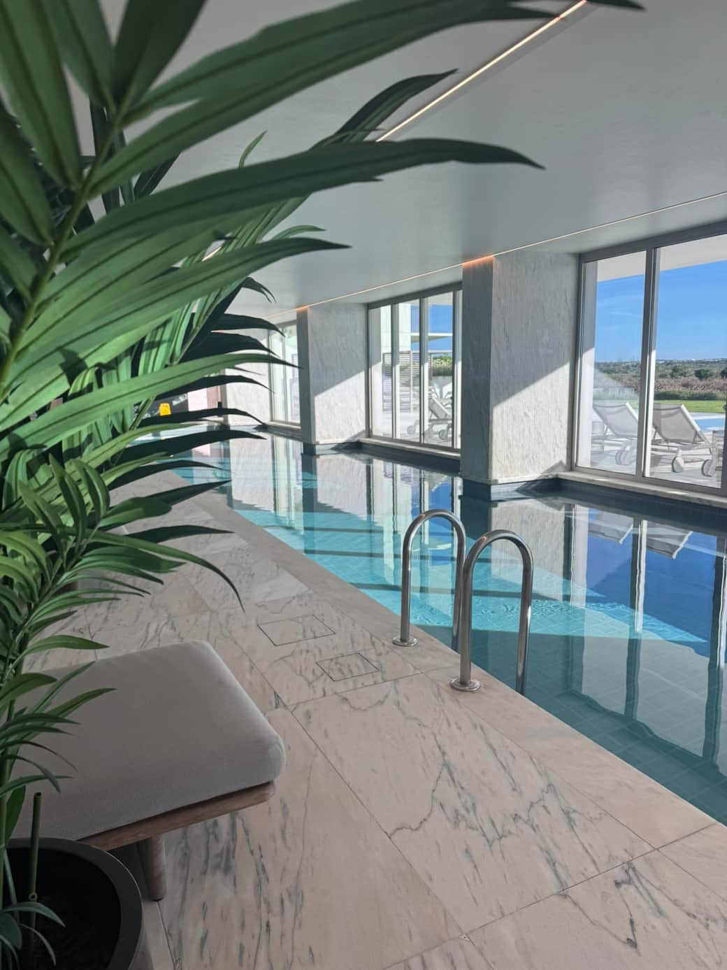 Piscina interior aquecida Bayline Piscina interior aquecida Bayline