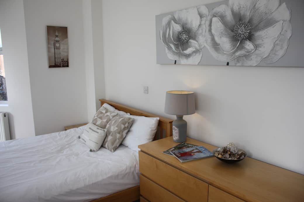 Main bedroom on the first floor