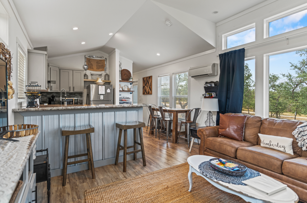 Living Room & Dining Room