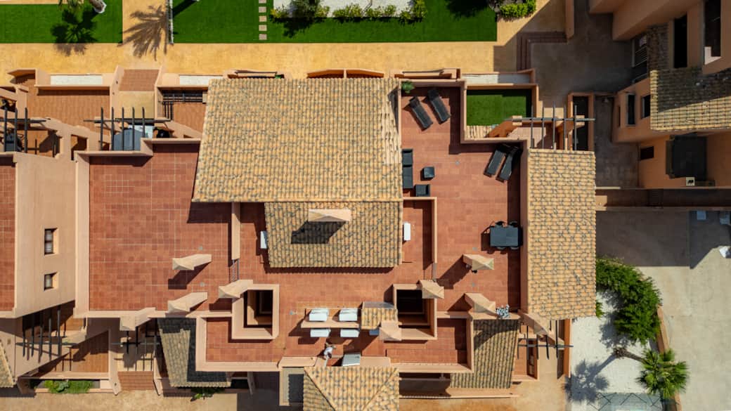 Rooftop terras