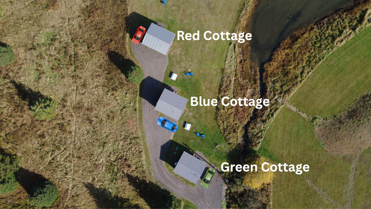 Parking for each cottage - max 2 vehicles