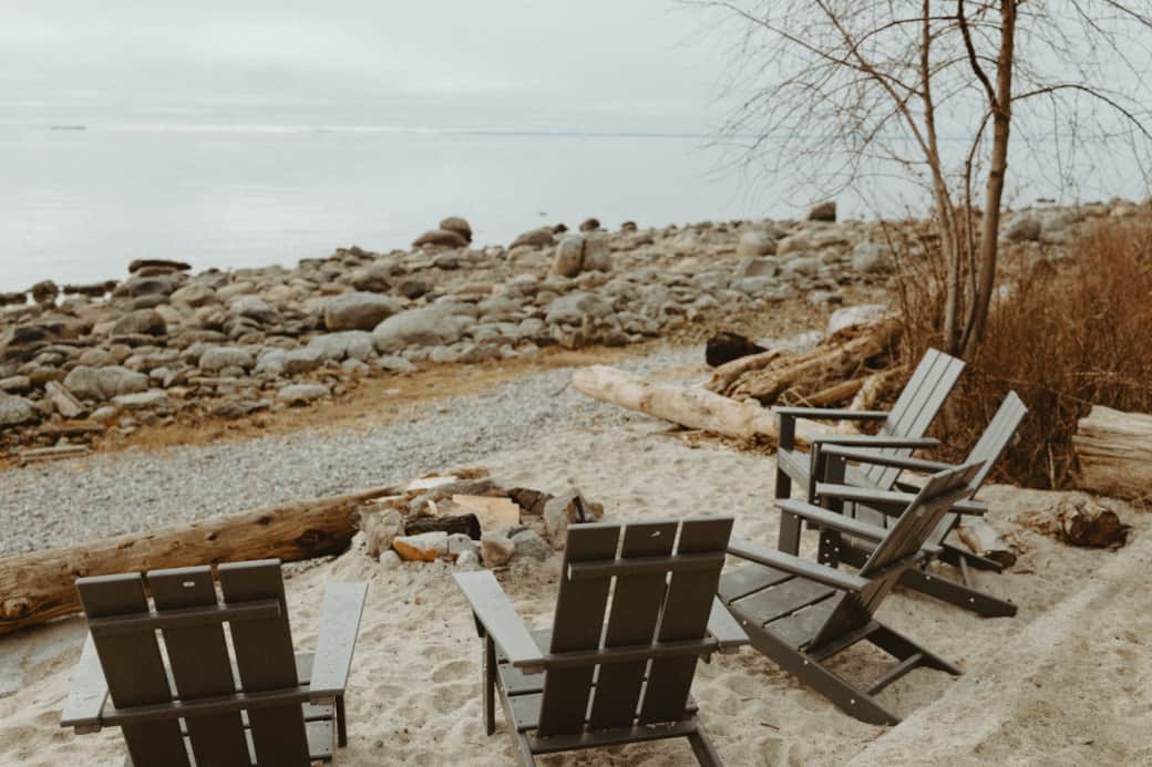 Beach firepit
