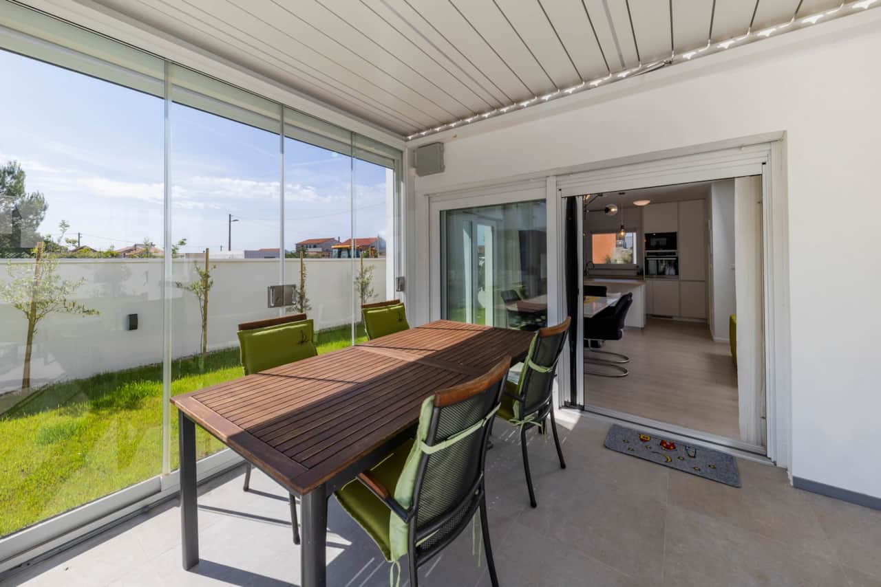 Covered Outdoor Dining Area