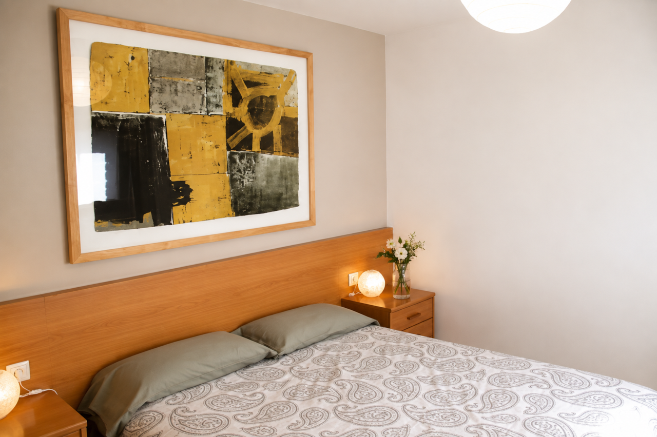 Habitació llit gran