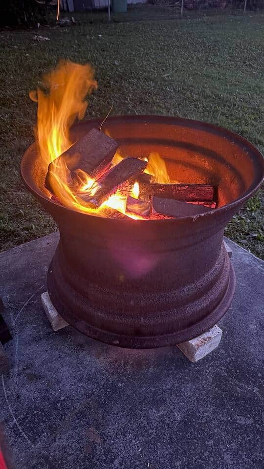 Gather around the outdoor fire pit on cool evenings—perfect for keeping everyone warm under the stars.