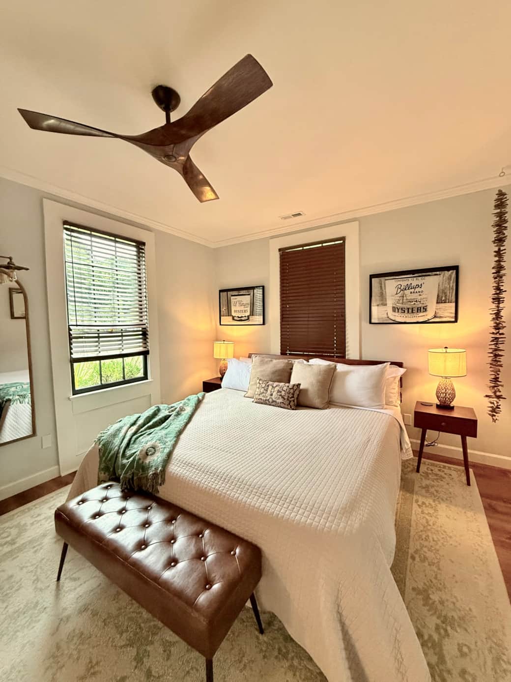 Wide angle view of Bedroom