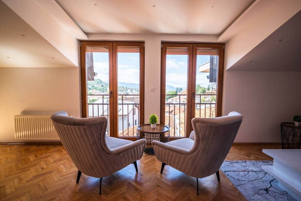 Luksuzni stan na krovu Avila s pogledom na grad Apartment in Sarajevo