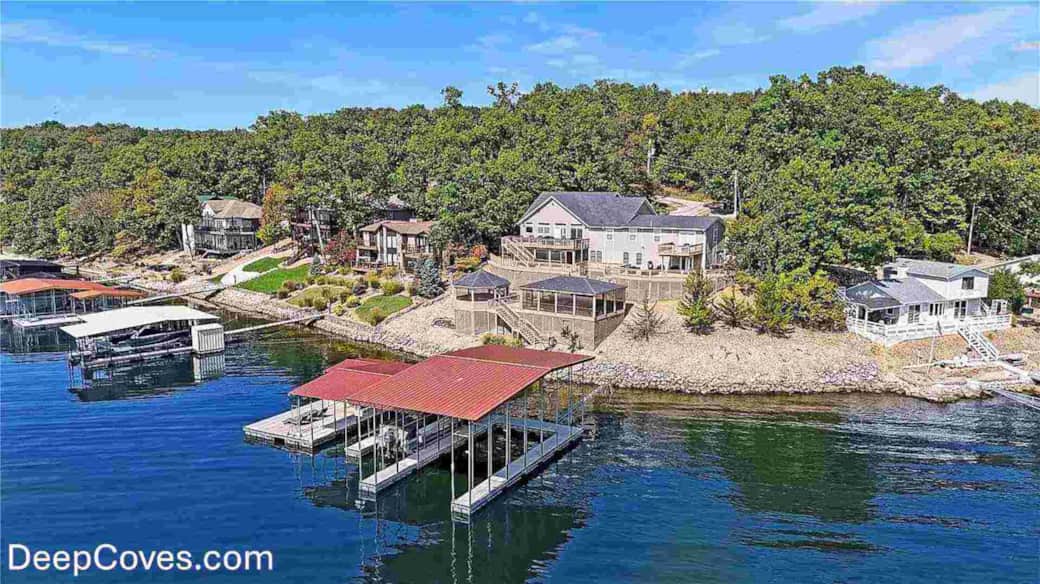 Dock and House Drone View (Large)