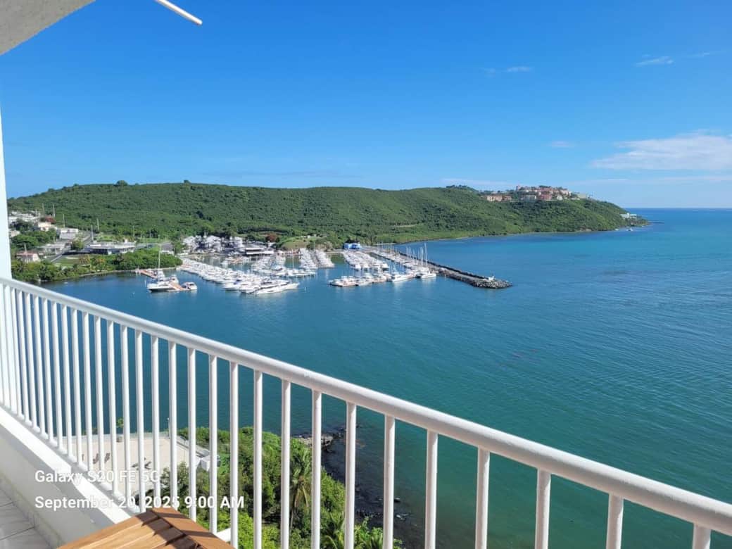 Balcony view: Left