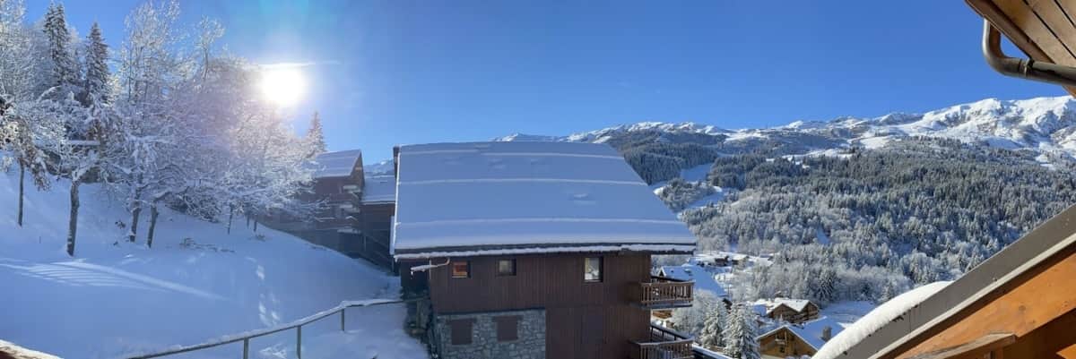 vue balcon sud. Photo panoramique