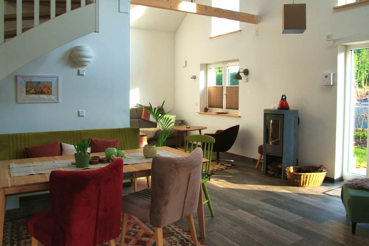 Wohnzimmer und Essbereich