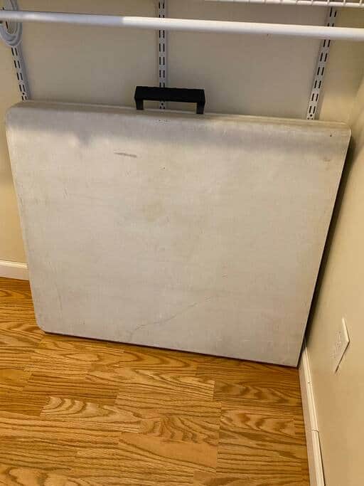 Extra Table Stored In Master Closet (Games, Dinner, ETC...)