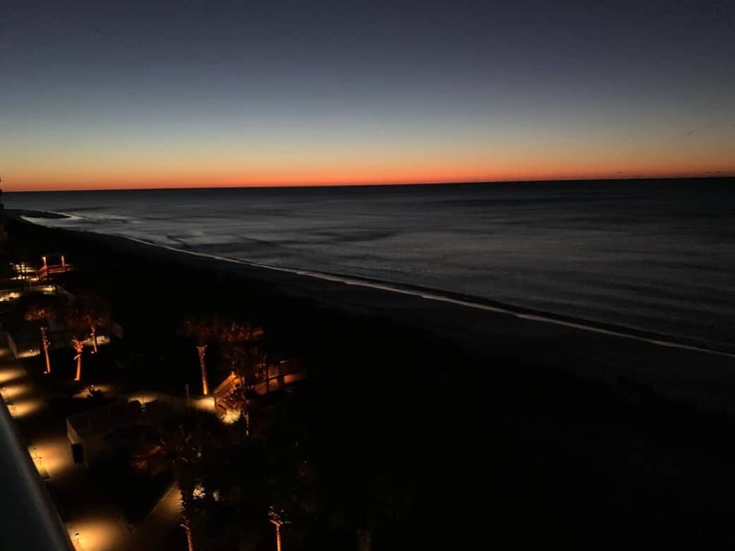 Early morning sunrise, the blessings of a new day. 