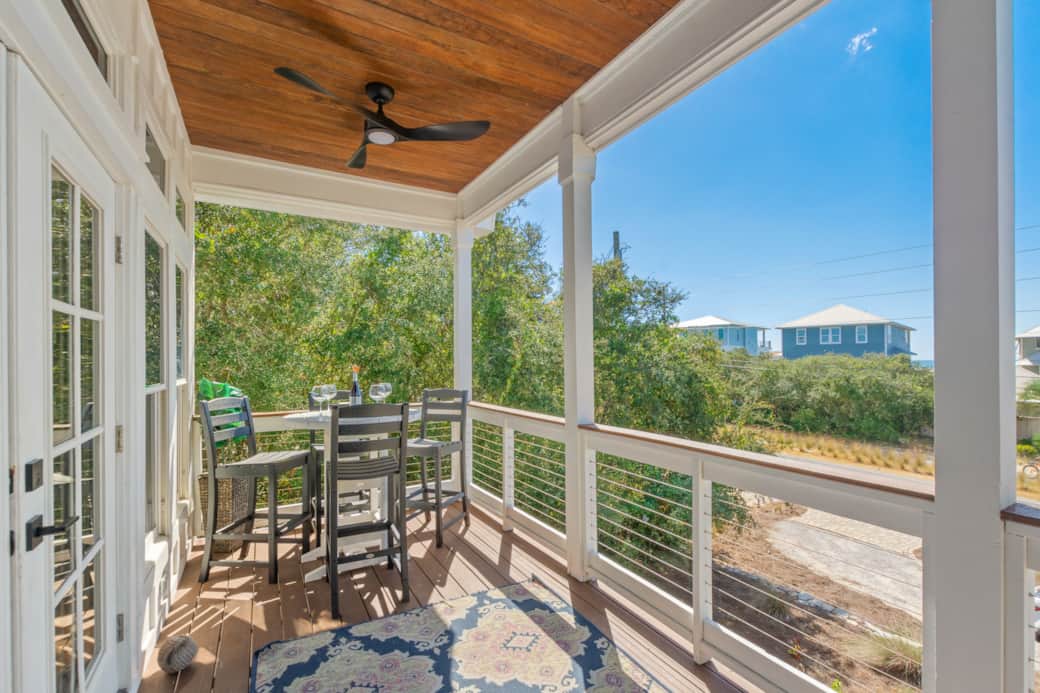 Relaxing Balcony Area with Ocean Views Relaxing Balcony Area with Ocean Views