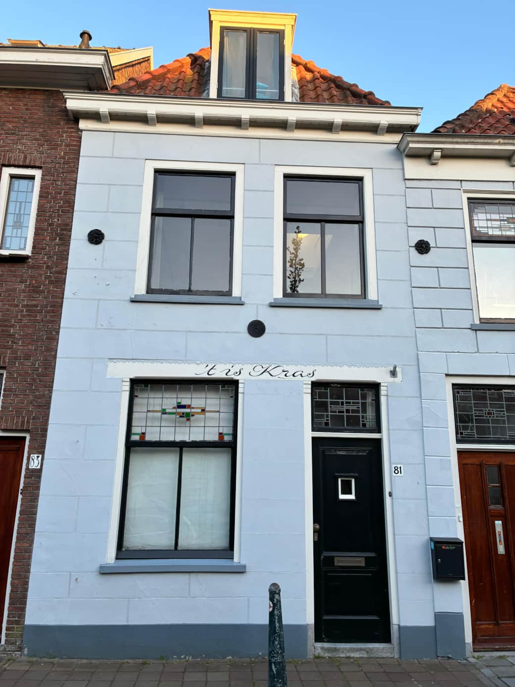 Front of the appartment