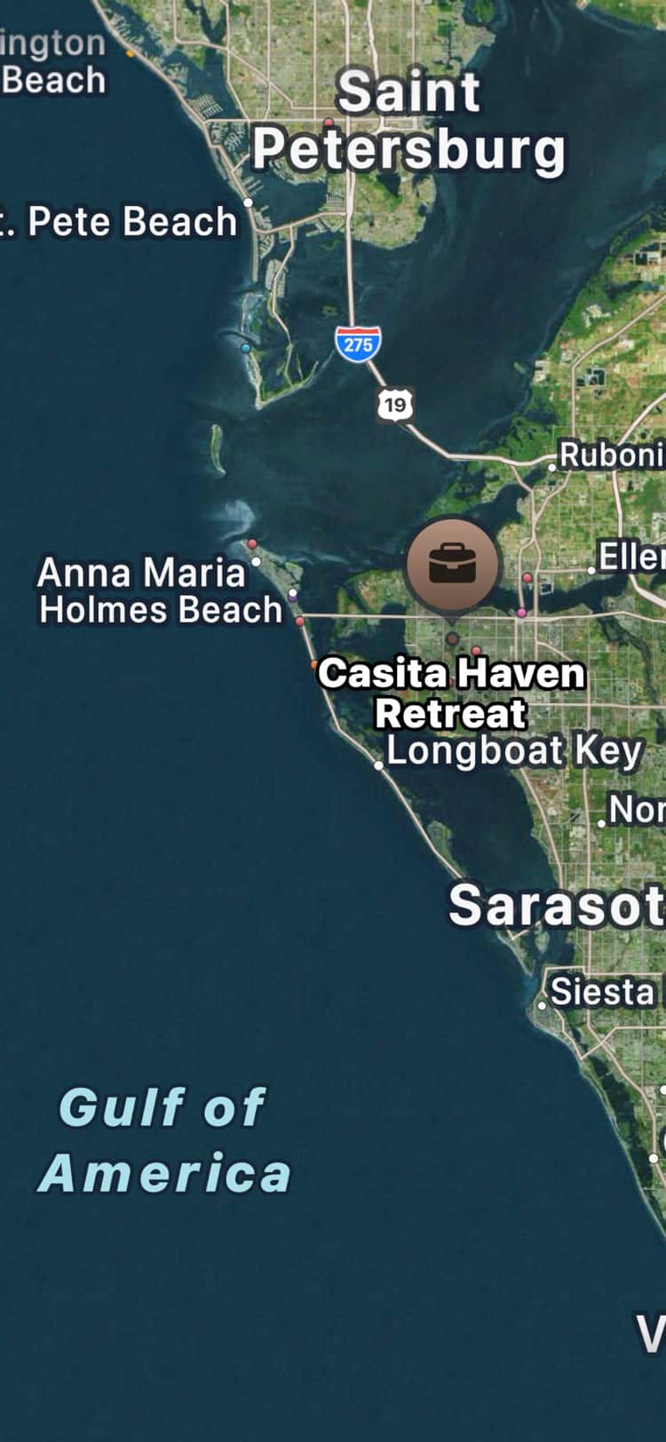 Map of the property location