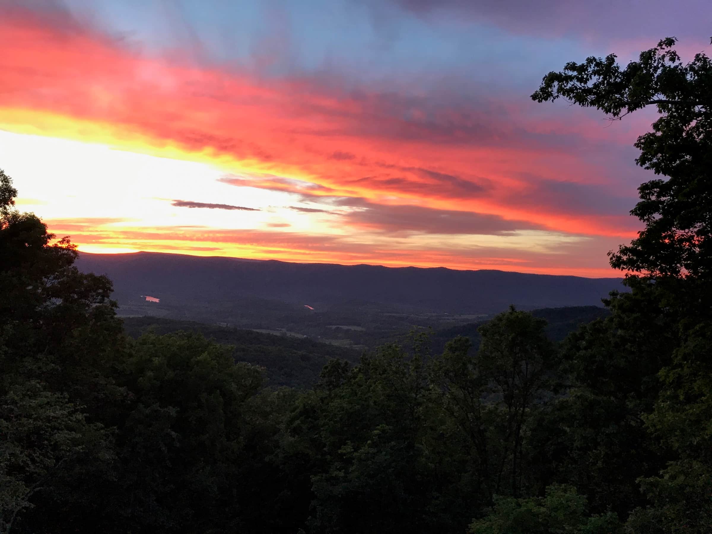 The sunsets are stunning