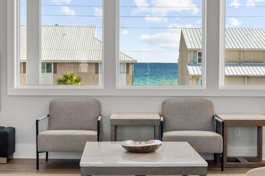 Open Concept Living Room with Gorgeous Gulf Water Views Questions? Stay@BarefootBnB.com Open Concept Living Room with Gorgeous Gulf Water Views Questions? Stay@BarefootBnB.com