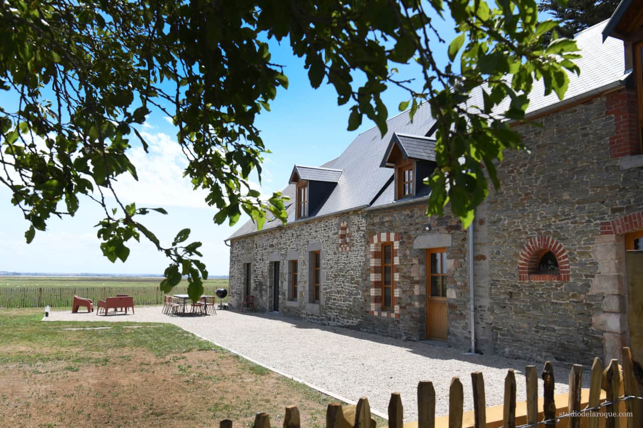 Gîte mer - Vue jardin