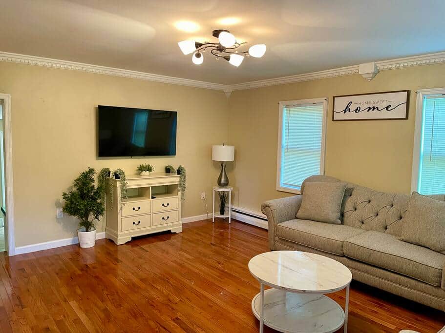 Living Room and TV