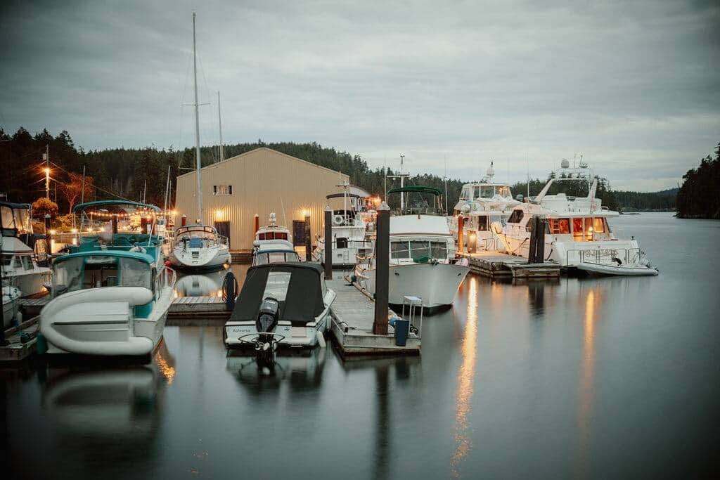 Marina view from main deck