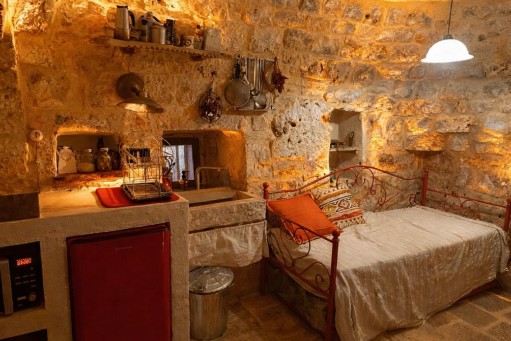 Kitchenette and Sofa Bed