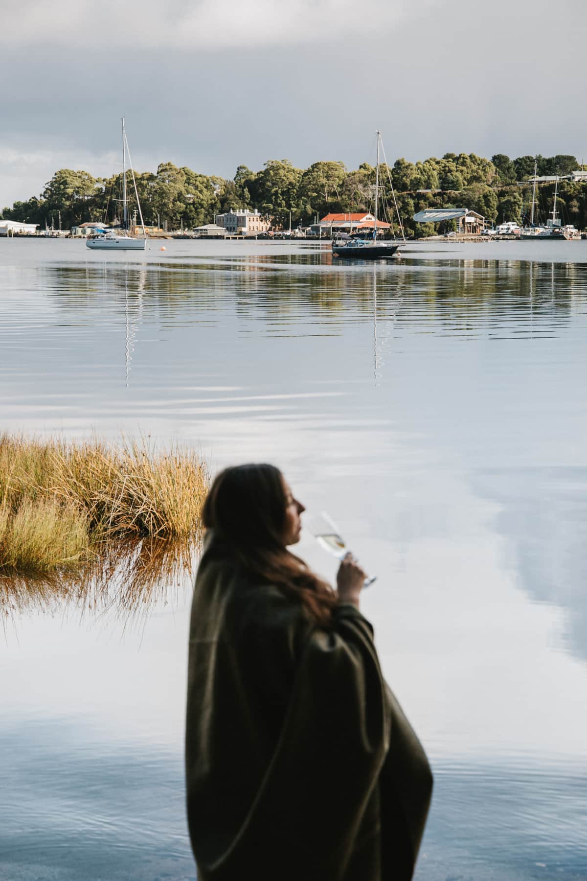 Golden hour in Strahan