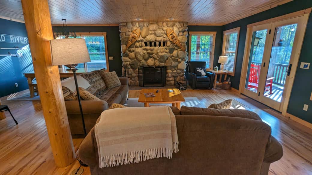 Living room from kitchen