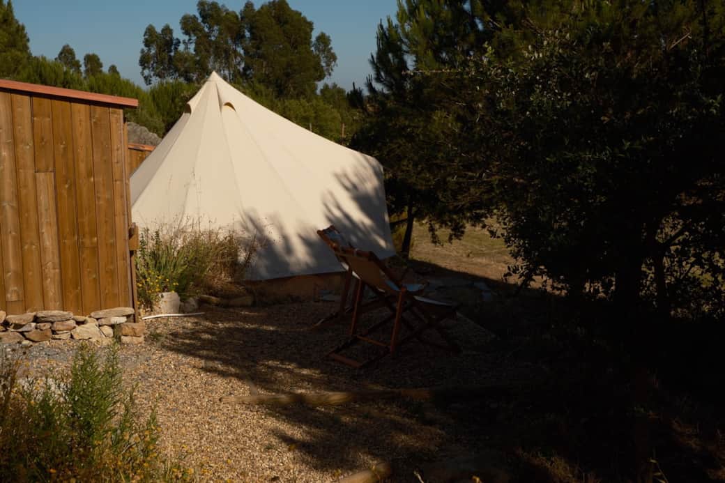 The bell-tents