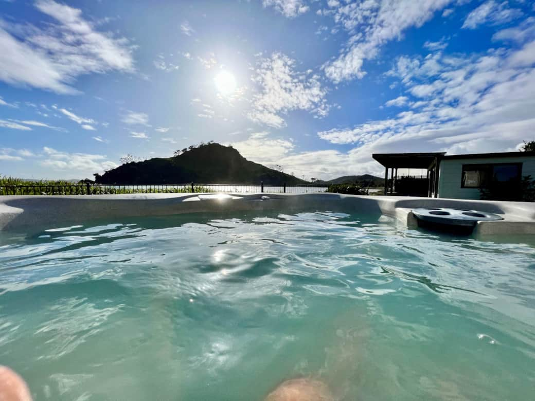 Experience the invigorating winter ocean, followed by a spa.