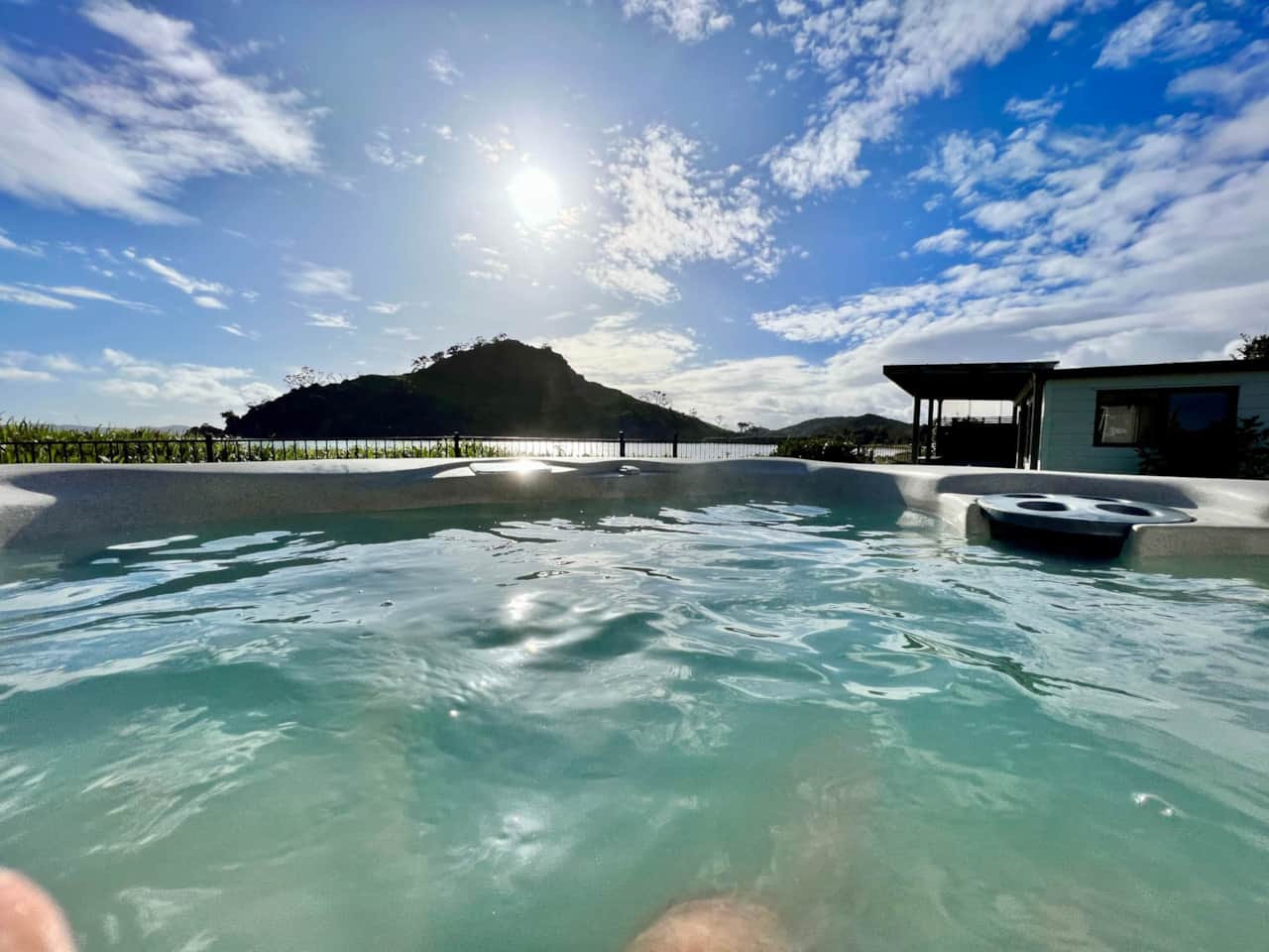 Experience the invigorating winter ocean, followed by a spa. 