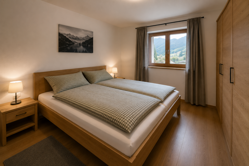 Maria Alm Groß Schlafzimmer 1