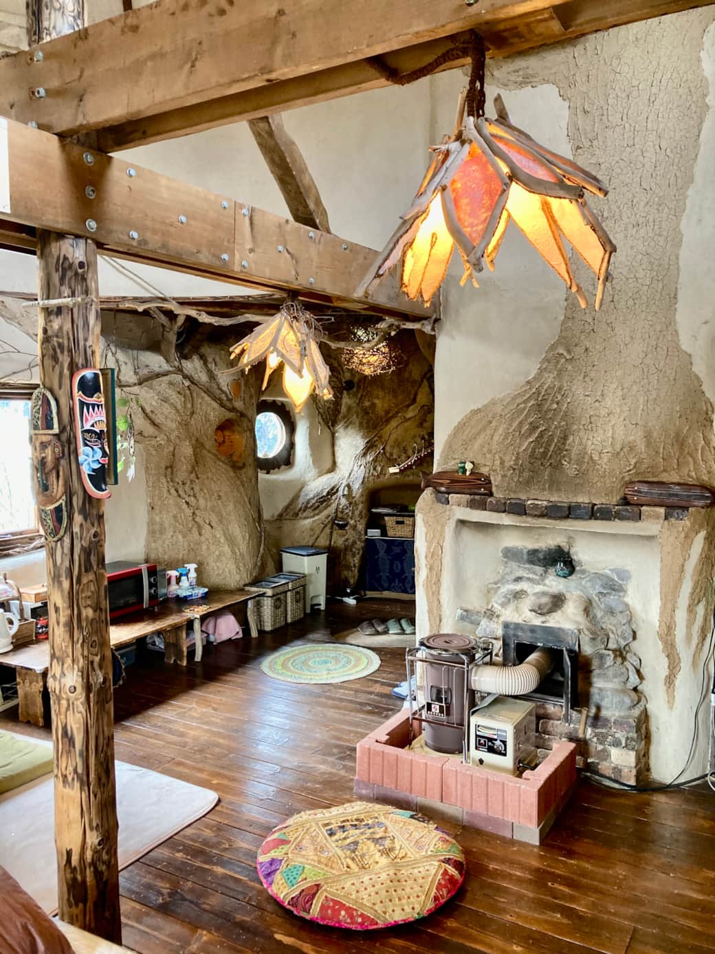Interiors of Tida House