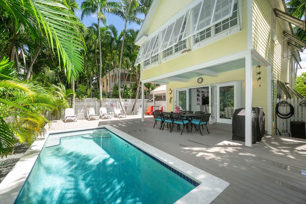 Pool Deck / Rear of Home