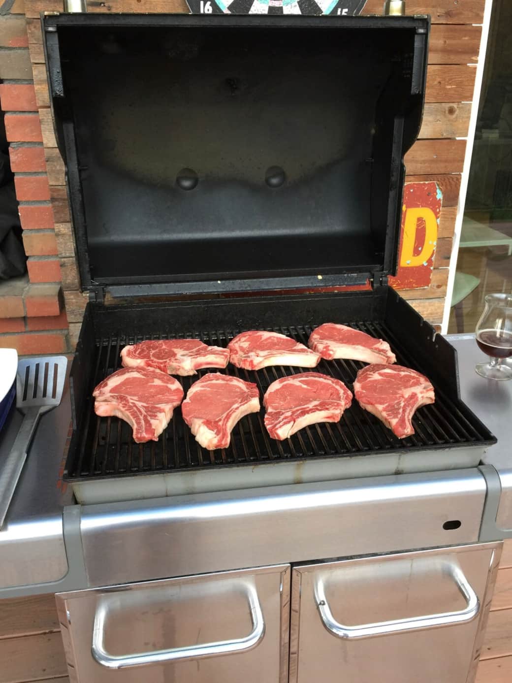 High-end Weber gas grill for the Grill Chef