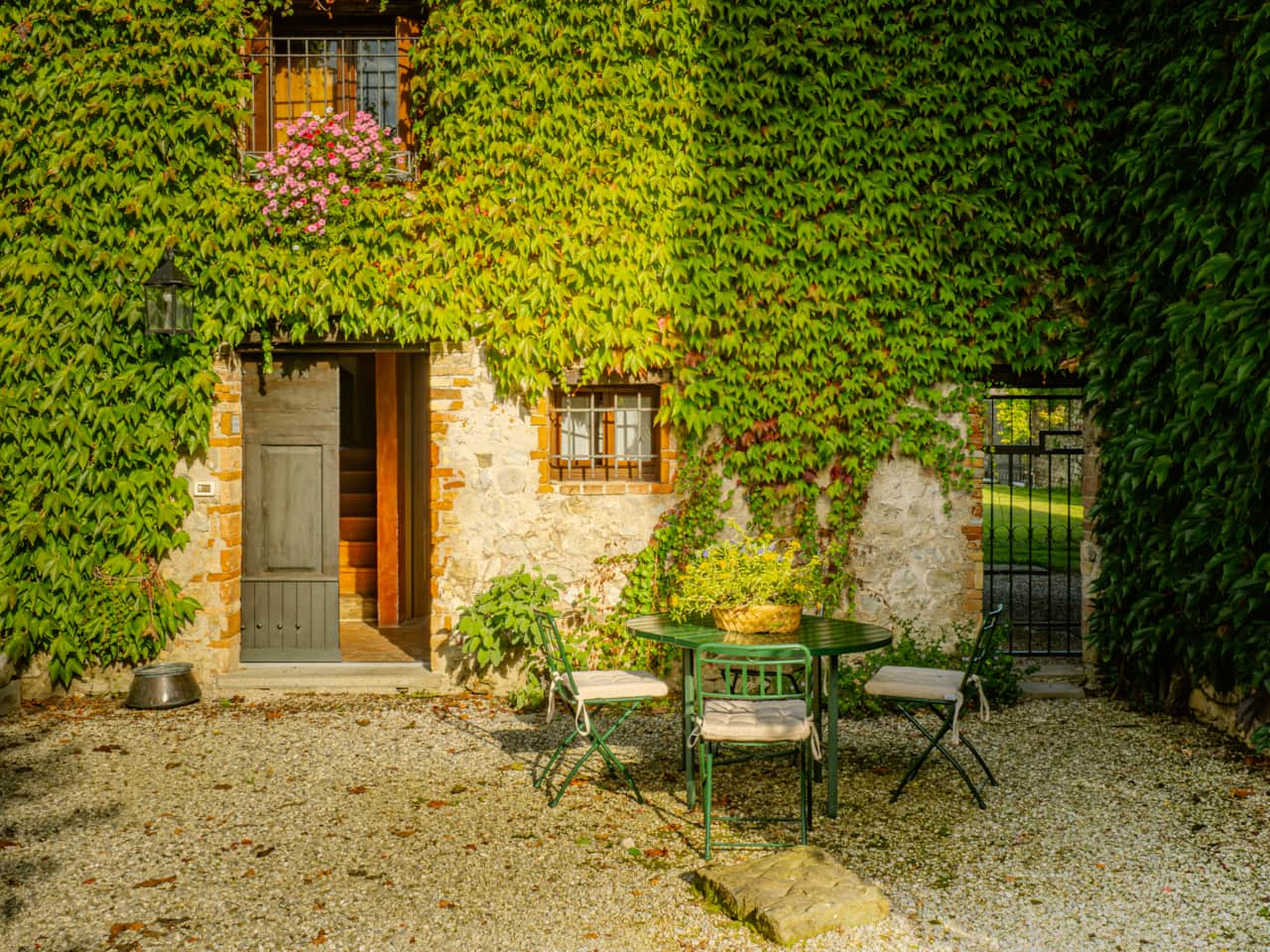 Foresteria - Ingresso lato corte del Gelso