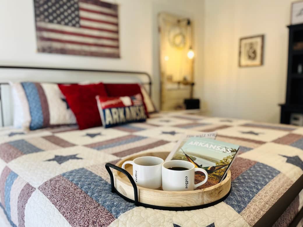 Relax on the comfy king bed
