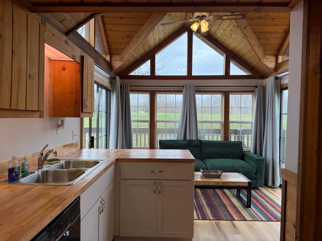 Kitchen to Living Room