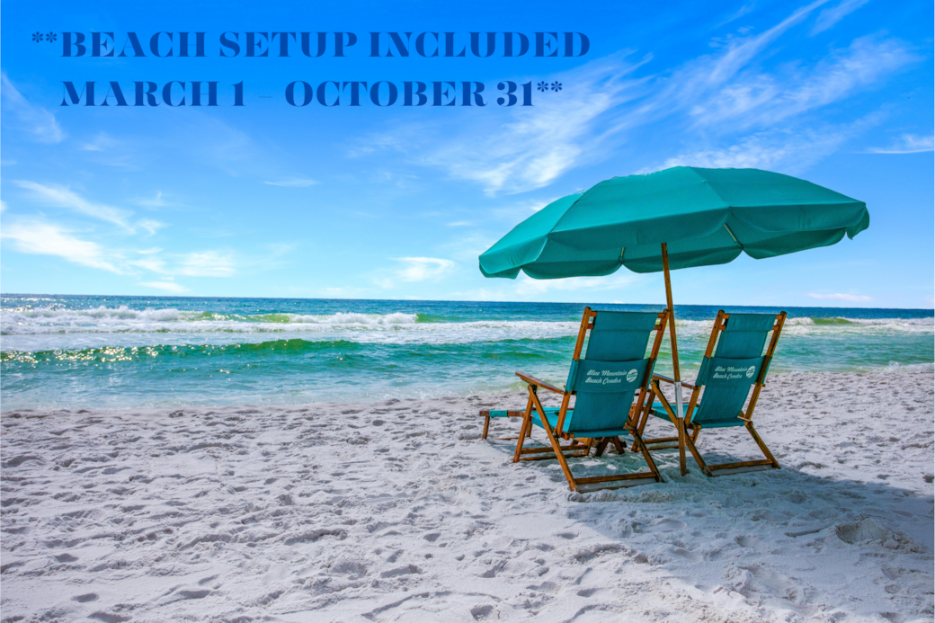 Beach set up