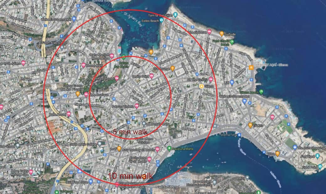 Map of the property location