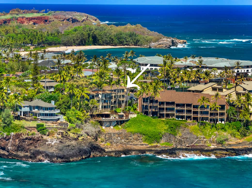 True oceanfront property