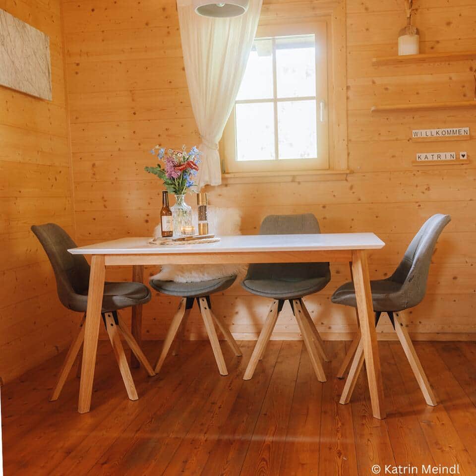 Hier ist genug Platz für gemütliches Beisammensein.