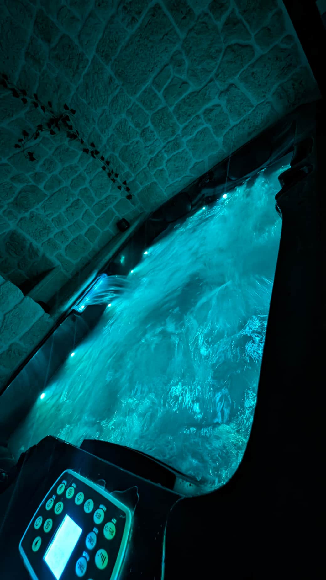 Cascade du jacuzzi