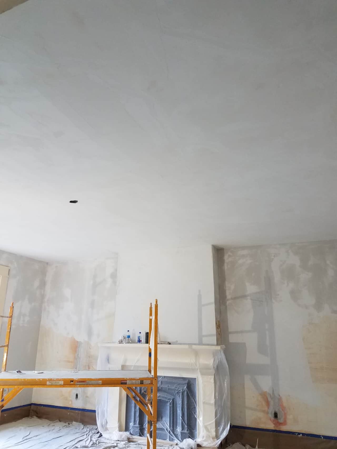 Plaster restoration in the future Confluence Room