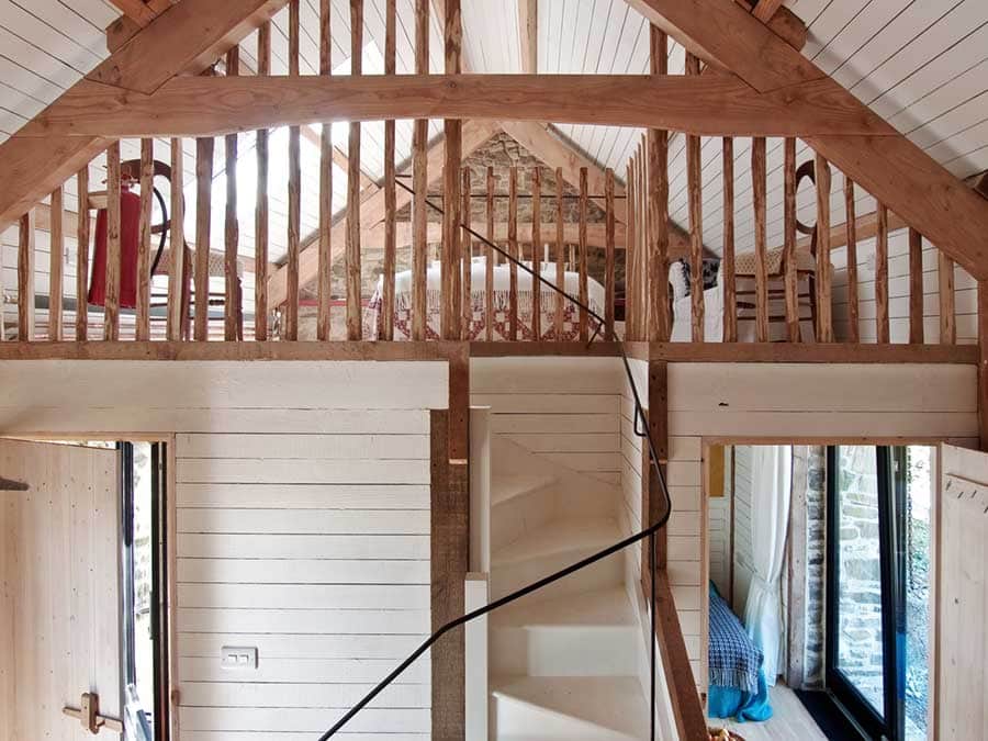 Stairs to Mezzanine bedroom