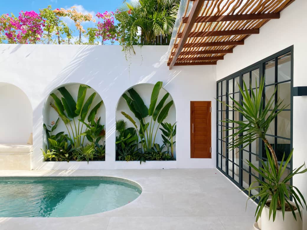 Piscine Villa White EDEN Canggu BALI Piscine Villa White EDEN Canggu BALI